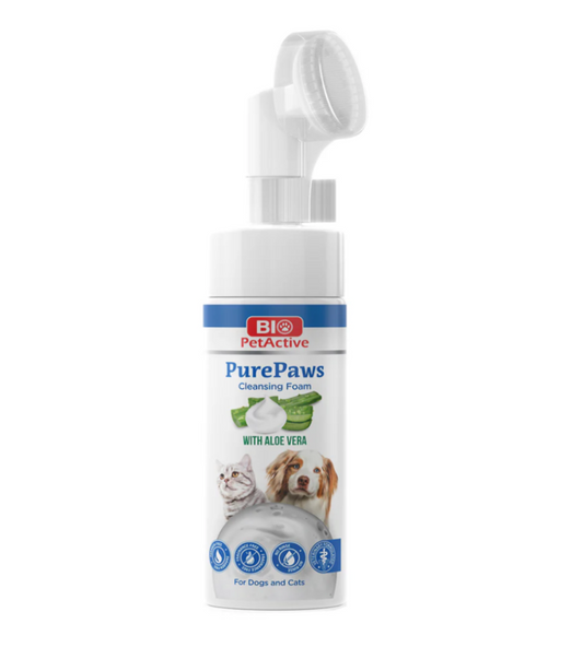 Spuma de Curatare Bio PetActive PurePaws Cleansing Foam 150 Ml